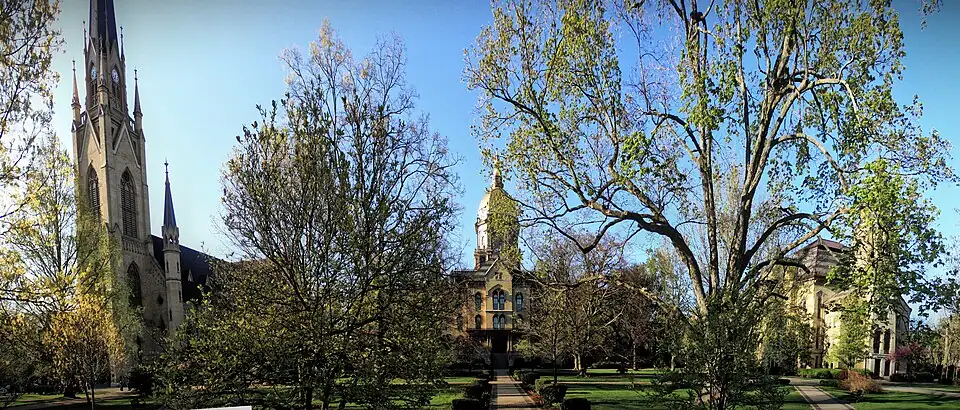 University of Notre Dame campus